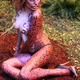 Image for article titled Best Booth Babe Ever: Samsung's Leopard Lady